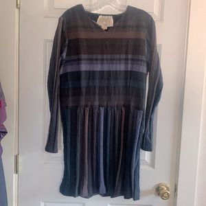 Ace & Jig Virginia Dress in Bewitched Stripe L